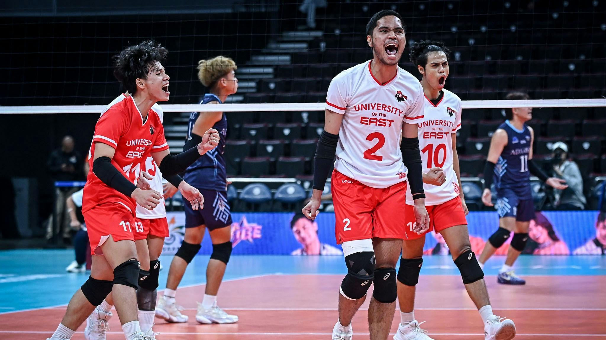 UAAP: UE claims long-awaited breakthrough after five-set escape vs Adamson